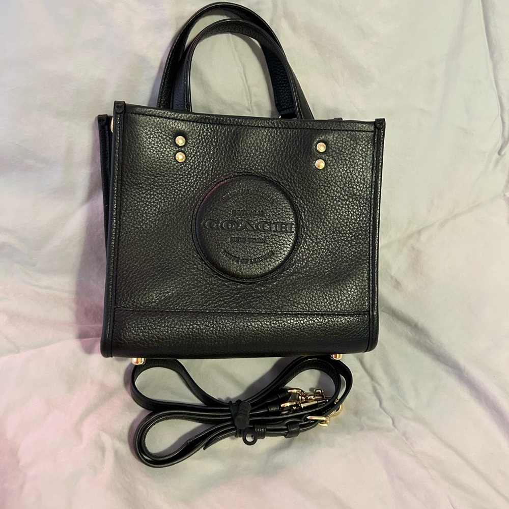 Coach leather crossbody Dempsey small bag